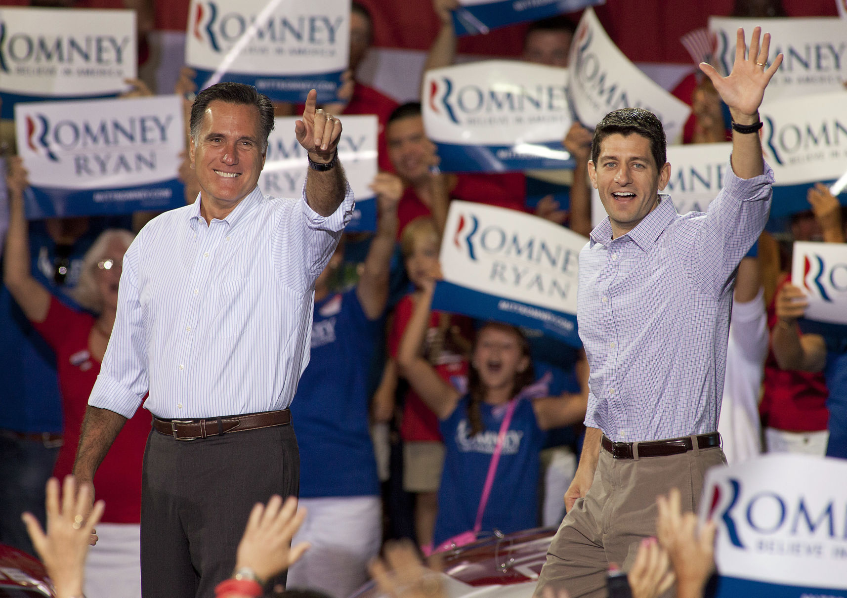 2012: Mitt Romney & Paul Ryan